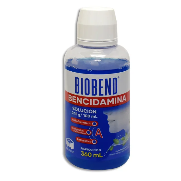 Biobend 0.15g/100ml Solución C/260