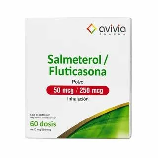 Salmeterol/fluticasona 50mcg/250mcg 60 Dosis Polvo — Salmeterol/Fluticasona
