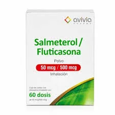 Salmeterol/fluticasona 50mcg/500mcg 60 Dosis Polvo — Salmeterol/Fluticasona