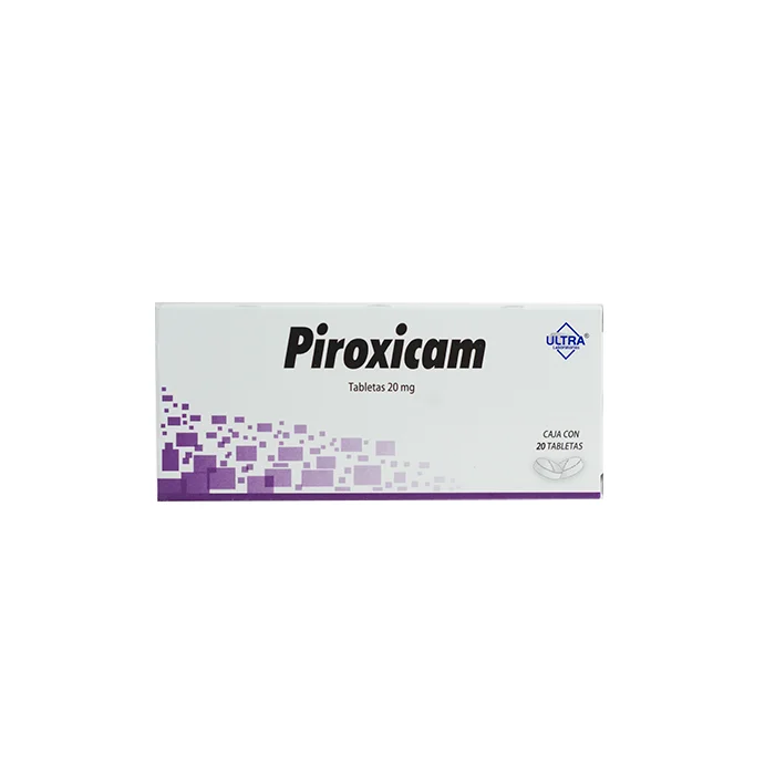 Piroxicam 20mg Tabletas C/20 — Piroxicam