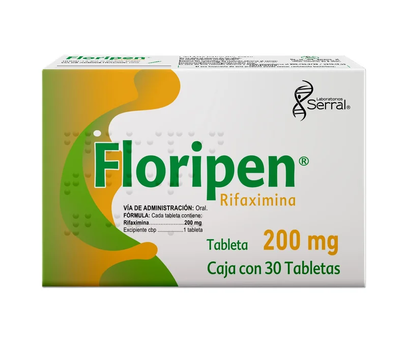 Floripen 200mg Tabletas C/30 — Rifaximina