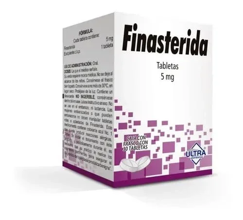 Finasterida 5mg Tabletas C/30 — Finasterida