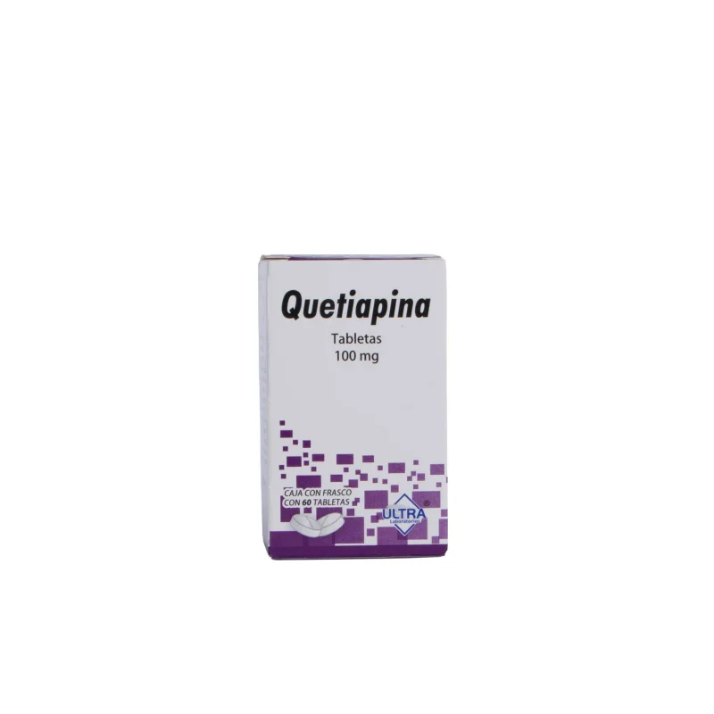 Quetiapina 100mg Tabletas C/60