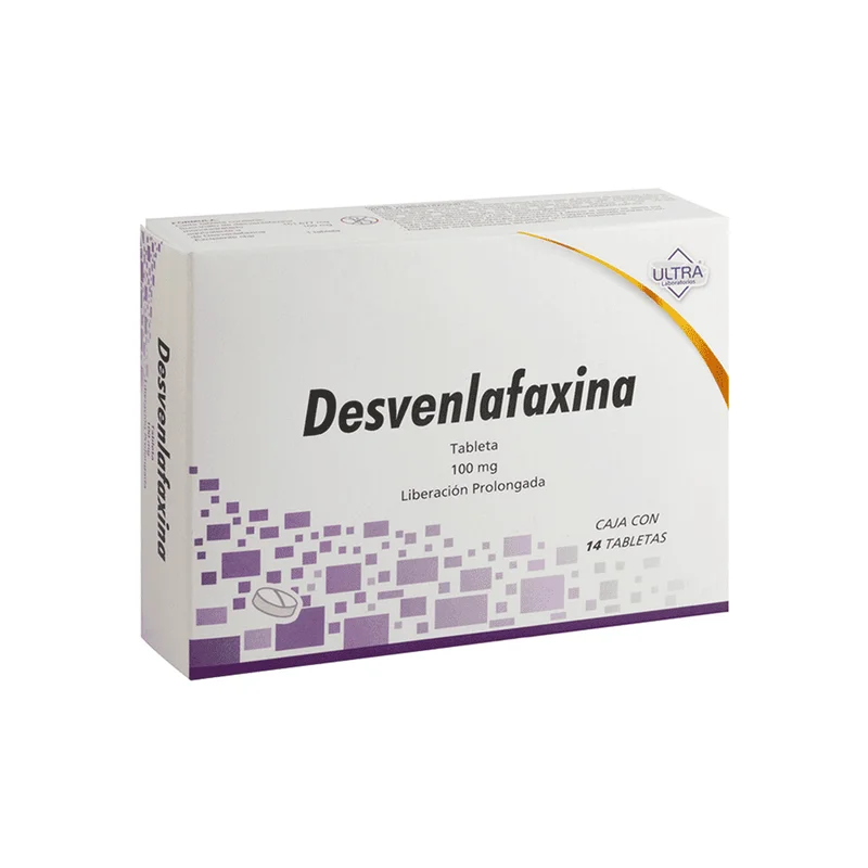 Desvenlafaxina 100mg Tabletas C/14