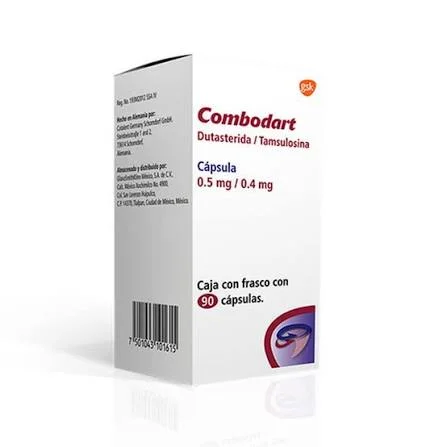 Combodart 0.5mg/0.4mg Cápsulas C/90 — Dutasterida/Tamsulosina