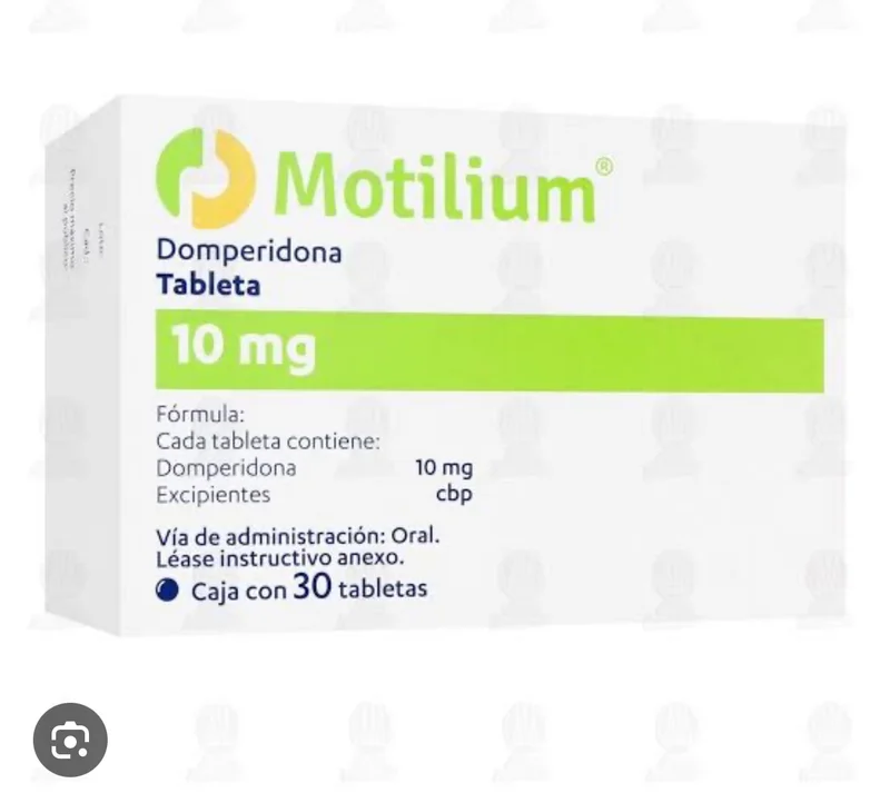 Motilium 10mg Tabletas — Domperidona