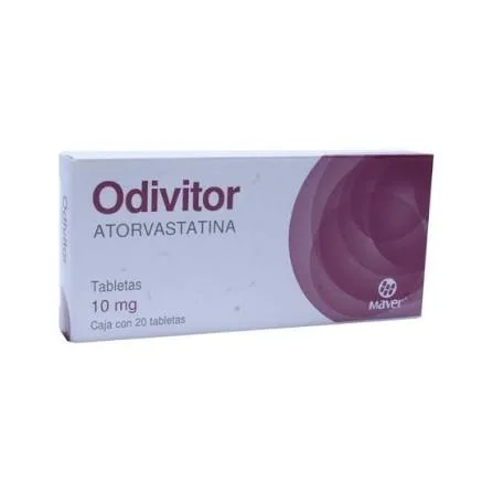 Odivitor 10mg Tabletas C/20 — Atorvastatina