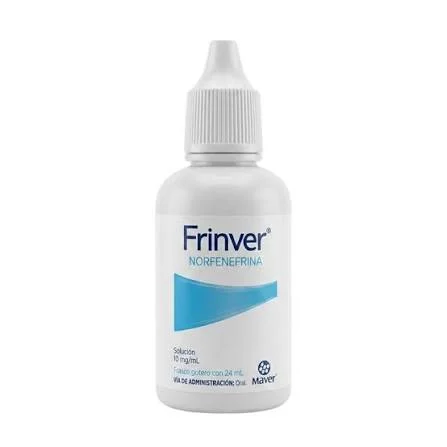 Frinver 10mg/ml Frasco gotero C/1 — Norfenefrina