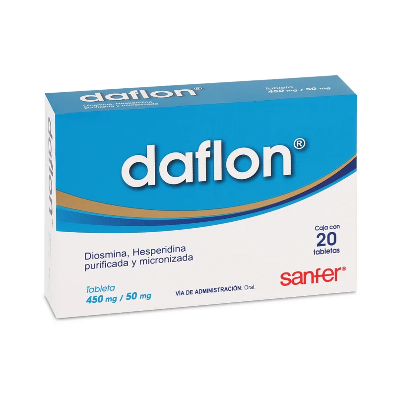 Daflon 450mg/50mg Tabletas C/20 — Diosmina/Hesperidina