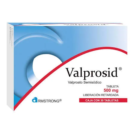 Valprosid 500mg Tabletas C/30 — Valproato Semisodico